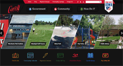 Desktop Screenshot of cityofcarroll.com